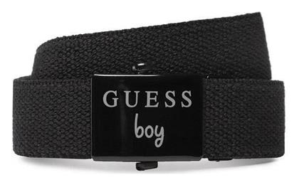 Παιδική Ζώνη Υφασμάτινη Μαύρη Guess