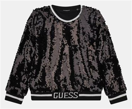 Παιδικό Φούτερ Μαύρο Guess