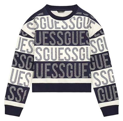 Παιδικό Φούτερ Navy Μπλε Ls Active Top Guess