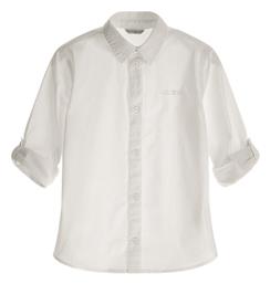 Παιδικό Πουκάμισο Μακρυμάνικο white Guess