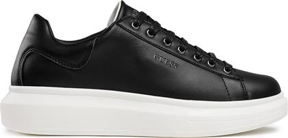 Guess Salerno Ανδρικά Sneakers Μαύρα από το Tsakiris Mallas