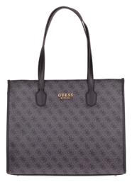 Silvana Γυναικεία Τσάντα Shopper Ώμου Μαύρη Guess
