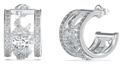 Σκουλαρίκια από Ατσάλι με Πέτρες Guess
