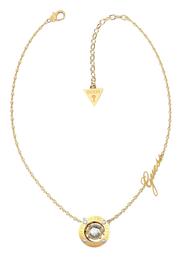 Solitaire Κολιέ από Επιχρυσωμένο Ατσάλι με Ζιργκόν Guess