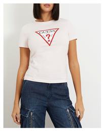Ss Γυναικείο T-shirt LightPink Guess