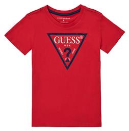 Guess Theronn Παιδικό T-shirt Κόκκινο από το Modivo