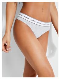 Βαμβακερό Γυναικείο String Γκρι Guess