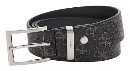 Vezzola Ανδρική Ζώνη Διπλής Όψης Μαύρη Guess