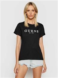 Guess Γυναικείο T-shirt Μαύρο από το Troumpoukis