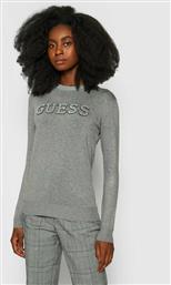 Μακρυμάνικο Γυναικείο Top Γκρι Guess