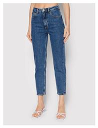 W2YA21D4NH5 Ψηλόμεσο Γυναικείο Jean Παντελόνι Mom Fit Guess