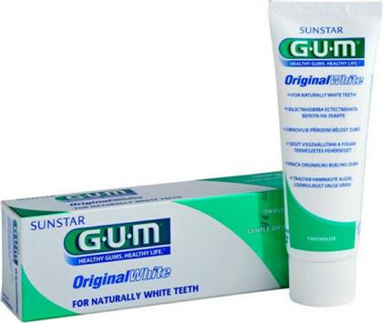 GUM Original White Αποκαθιστά τη Φυσική Λευκότητα των Δοντιών 75ml από το Pharm24