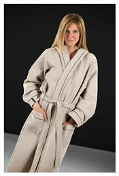 Basic Μπουρνούζι με Γιακά Beige Guy Laroche