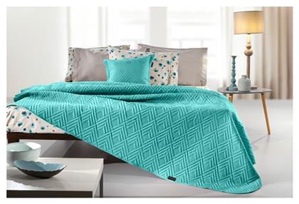 Curves Σετ Κουβερλί Υπέρδιπλο Microfiber Petrol 220x240cm Guy Laroche