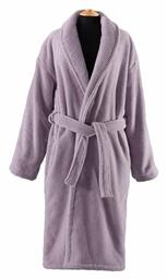 Deluxe Spa Γυναικείο Μπουρνούζι με Γιακά Purple Guy Laroche