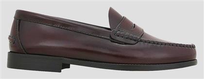 Δερμάτινα Ανδρικά Loafers σε Μπορντό Χρώμα Guy Laroche