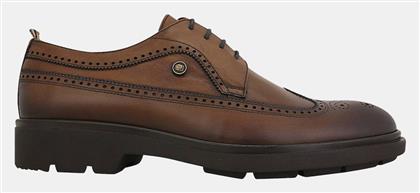 Δερμάτινα Ανδρικά Oxfords Καφέ Guy Laroche