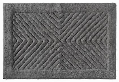 Πατάκι Μπάνιου Βαμβακερό Mozaik 1127091120037 Titanium 55x85εκ. Guy Laroche