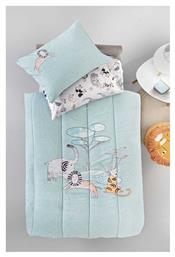 Παιδικό Πάπλωμα Μονό με Γέμιση Microfiber Aqua Grey 160x220εκ. Guy Laroche