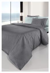 Σεντόνι Ημίδιπλο με Λάστιχο 120x200x32εκ. Color Plus Anthracite Guy Laroche