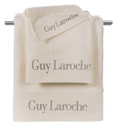 Σετ Πετσέτες Μπάνιου 3τμχ Futura Ivory Βάρους 500gr/m² Guy Laroche