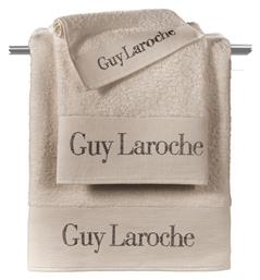 Σετ Πετσέτες Μπάνιου 3τμχ Futura Natural Βάρους 500gr/m² Guy Laroche