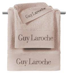 Σετ Πετσέτες Μπάνιου 3τμχ Futura Old Pink Βάρους 500gr/m² Guy Laroche