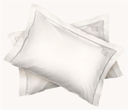 Σετ Σεντόνια King Size 270x280εκ. Blend Silver Ivory Guy Laroche