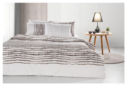 Σετ Σεντόνια Μονά 165x265εκ. Azzam Wenge 3τμχ Guy Laroche