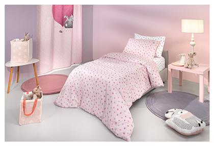 Σετ Σεντόνια Μονά Βαμβακερά Pinky 165x250cm 3τμχ Guy Laroche