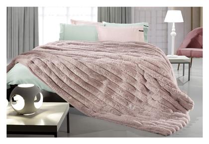 St.moritz Κουβέρτα Γούνινη King Size 260x240εκ. Old Pink Guy Laroche
