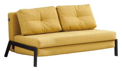 Hafrene Διθέσιος Καναπές Κρεβάτι 151x94x71εκ. Κίτρινη - Pakketo