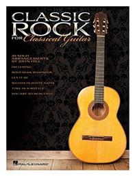 Classic Rock for Classical Guitar Παρτιτούρα για Κιθάρα Hal Leonard