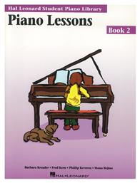 Student Piano Library - Piano Lessons Μέθοδος Εκμάθησης για Πιάνο Book 2 Hal Leonard