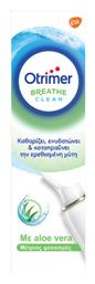 Otrimer Breathe Clean με Aloe Vera, Φυσικό Ισότονο Διάλυμα Θαλασσινού Νερού, Μέτριος Ψεκασμός 100ml Haleon