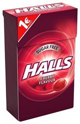 Καραμέλες Cool με Γεύση Κεράσι Χωρίς Ζάχαρη 28gr Halls