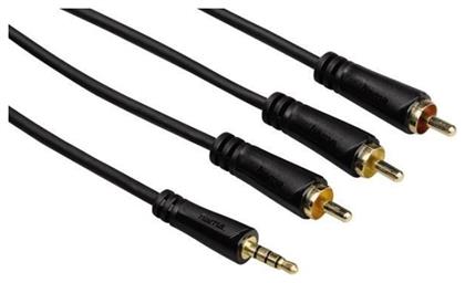 Cable 3.5mm male - 3x RCA male 3m (122162) HAMA
