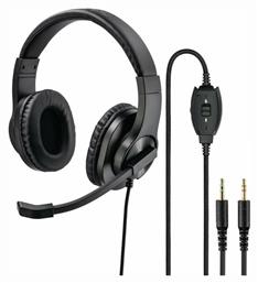 HS-P300 Over Ear Multimedia Ακουστικά με μικρόφωνο και σύνδεση 3.5mm Jack HAMA