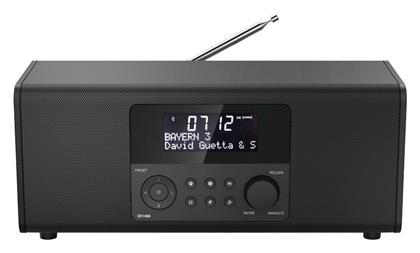 Radio DR1400 Επιτραπέζιο Ραδιόφωνο Ρεύματος DAB+ Μαύρο HAMA