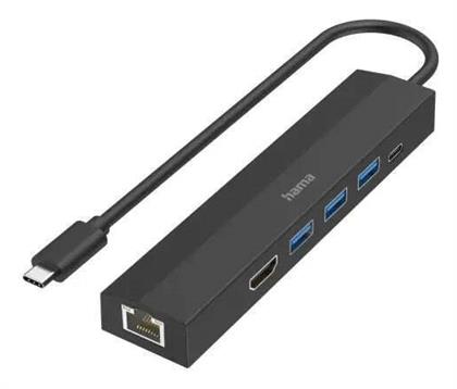 USB-C Docking Station με HDMI 4K Ethernet (00200144) HAMA