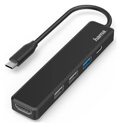 USB-C Docking Station με HDMI 4K PD (00200117) HAMA