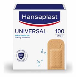 Αδιάβροχα Αυτοκόλλητα Επιθέματα Universal 72x30mm 100τμχ Hansaplast