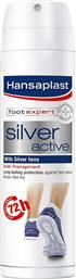 Hansaplast Foot Expert Silver Active Αποσμητικό Ποδιών 48h σε Spray 150ml από το Pharm24