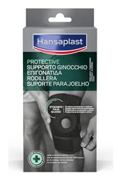 Hansaplast Sport Adjustable Επιγονατίδα με Οπή σε Μαύρο χρώμα