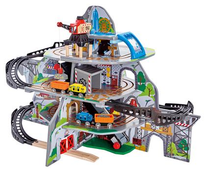 Mighty Mountain Mine Σετ με Τρενάκι από Ξύλο για 3+ Ετών Hape