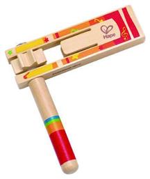 Ξύλινο Κρουστό Ροκάνα Happy Noisemaker assortment (Διάφορα Σχέδια) 1τμχ για 3+ Ετών Hape