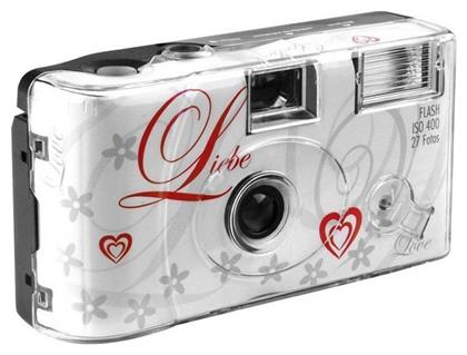 Flash 400 μιας Χρήσης Love White Happy Click
