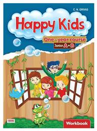 HAPPY KIDS JUNIOR A & B WORKBOOK & WORDS & GRAMMAR - Grivas Publications