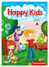Happy Kids Junior A Workbook (+ Words & Grammar) - Grivas Publications