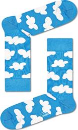 Happy Socks Cloudy Γυναικείες Κάλτσες με Σχέδια Γαλάζιες από το Z-mall